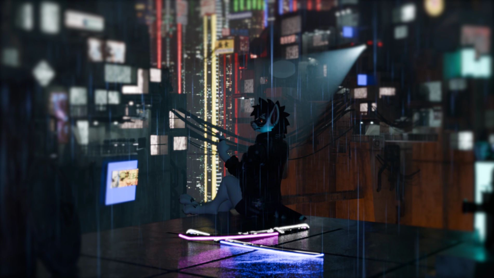 hyenid cyberpunk render.webp