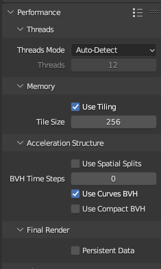 blender lower side panel screenshot