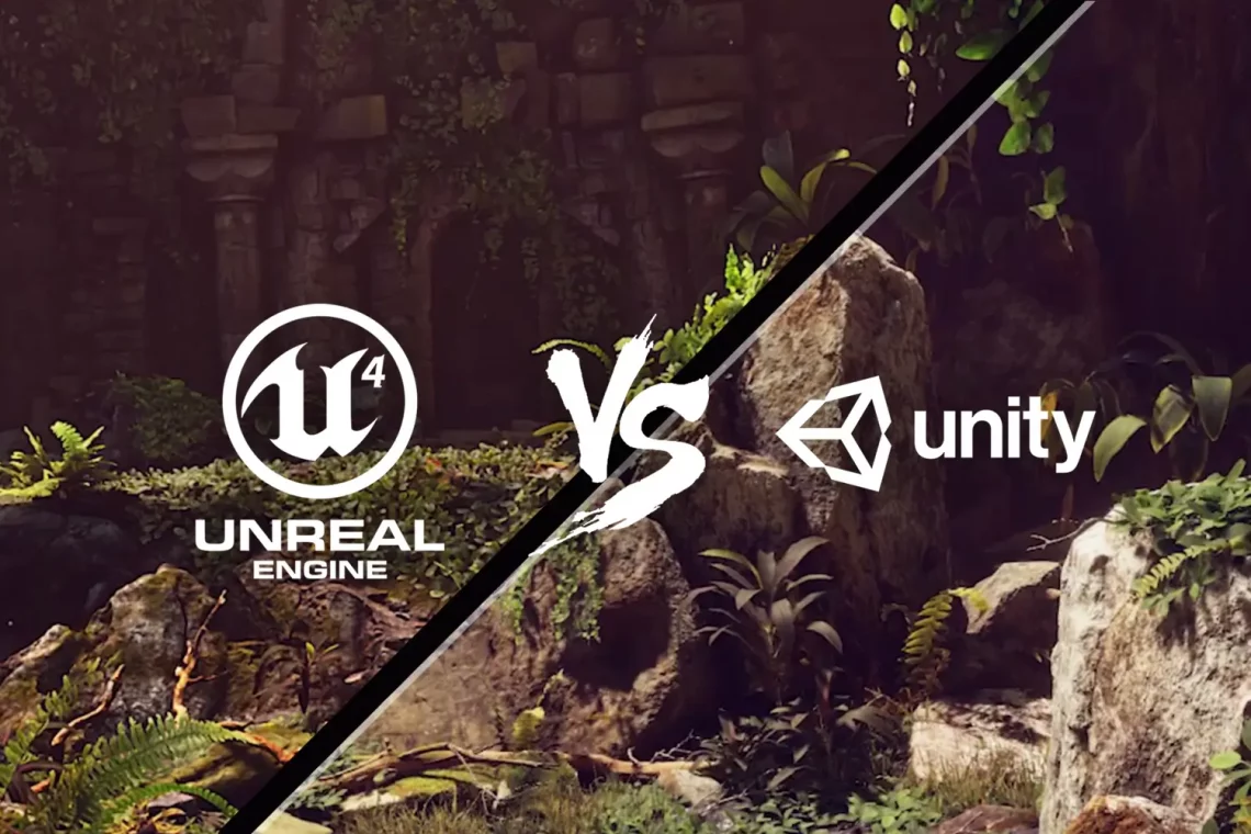 Unreal vs Unity game engine comparison