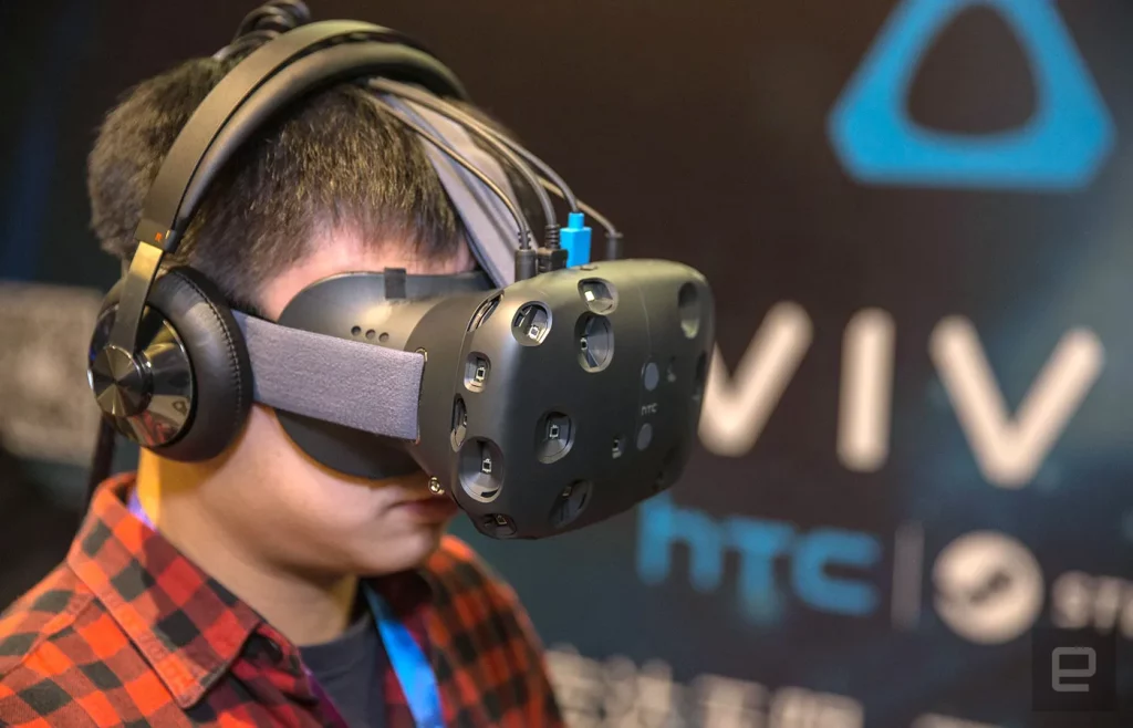 VR Headset from HTC vive