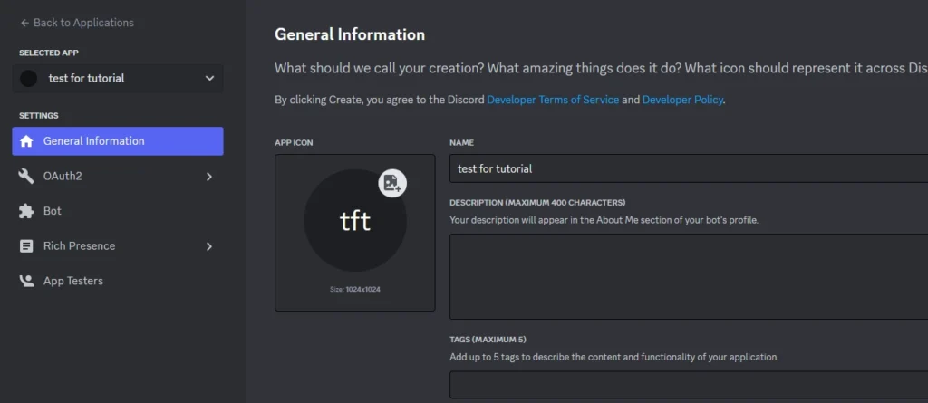 discord developer portal