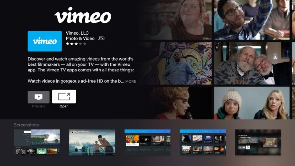 vimeo homepage
