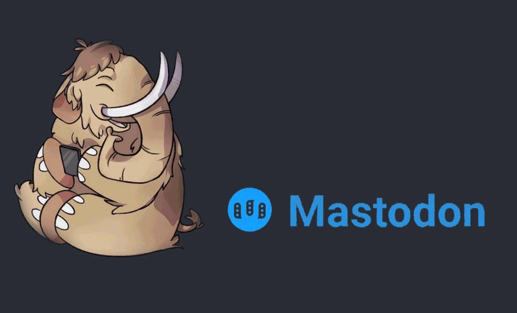 Mastodon logo mascot