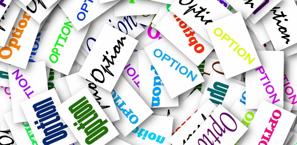 options