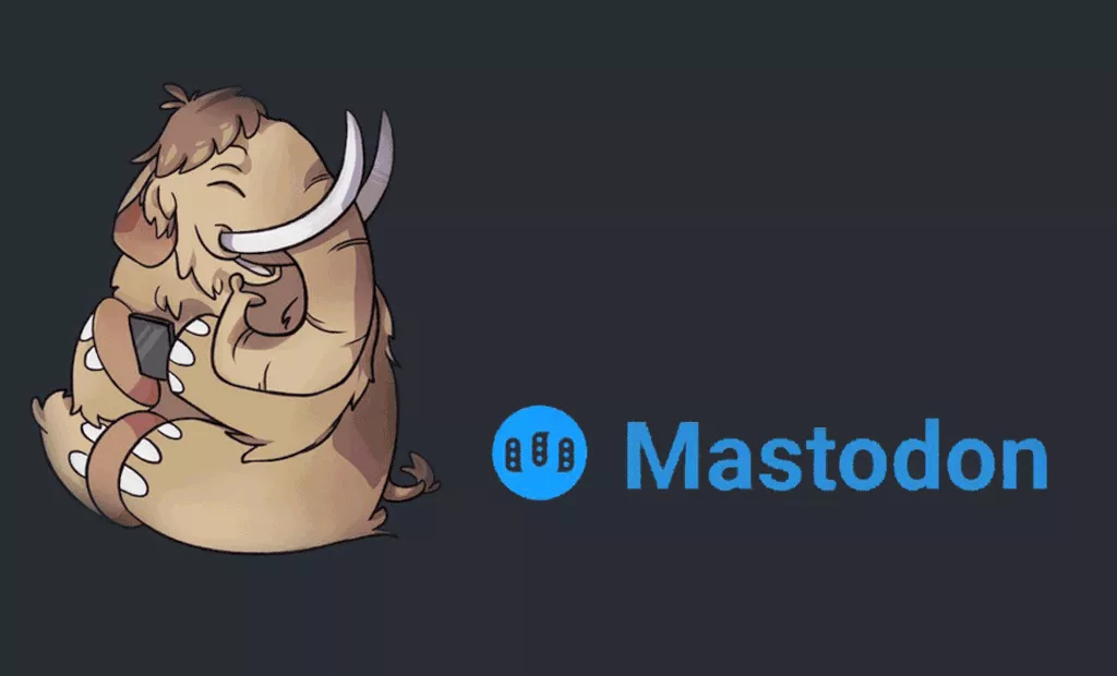 Mastodon logo mascot