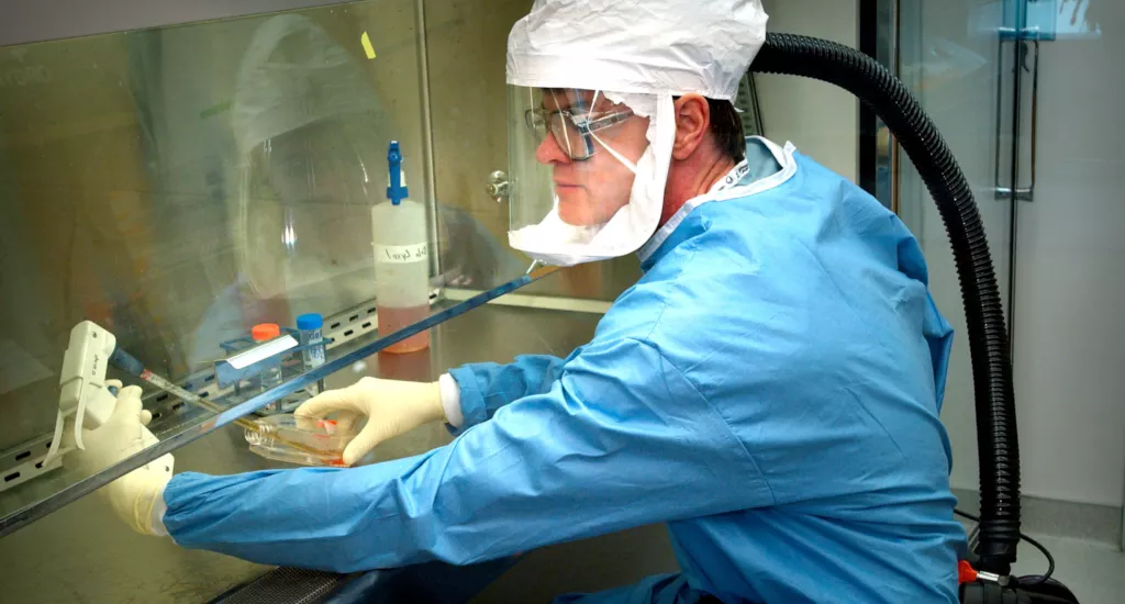 biotech research scientist lab