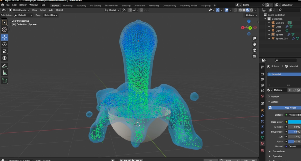 liquid blender 4 simulation tutorial