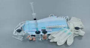 vaccine and medical equipment