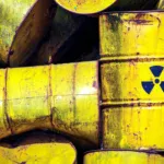 radioactive material barrel fake