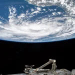 earth from space walk spacex ISS