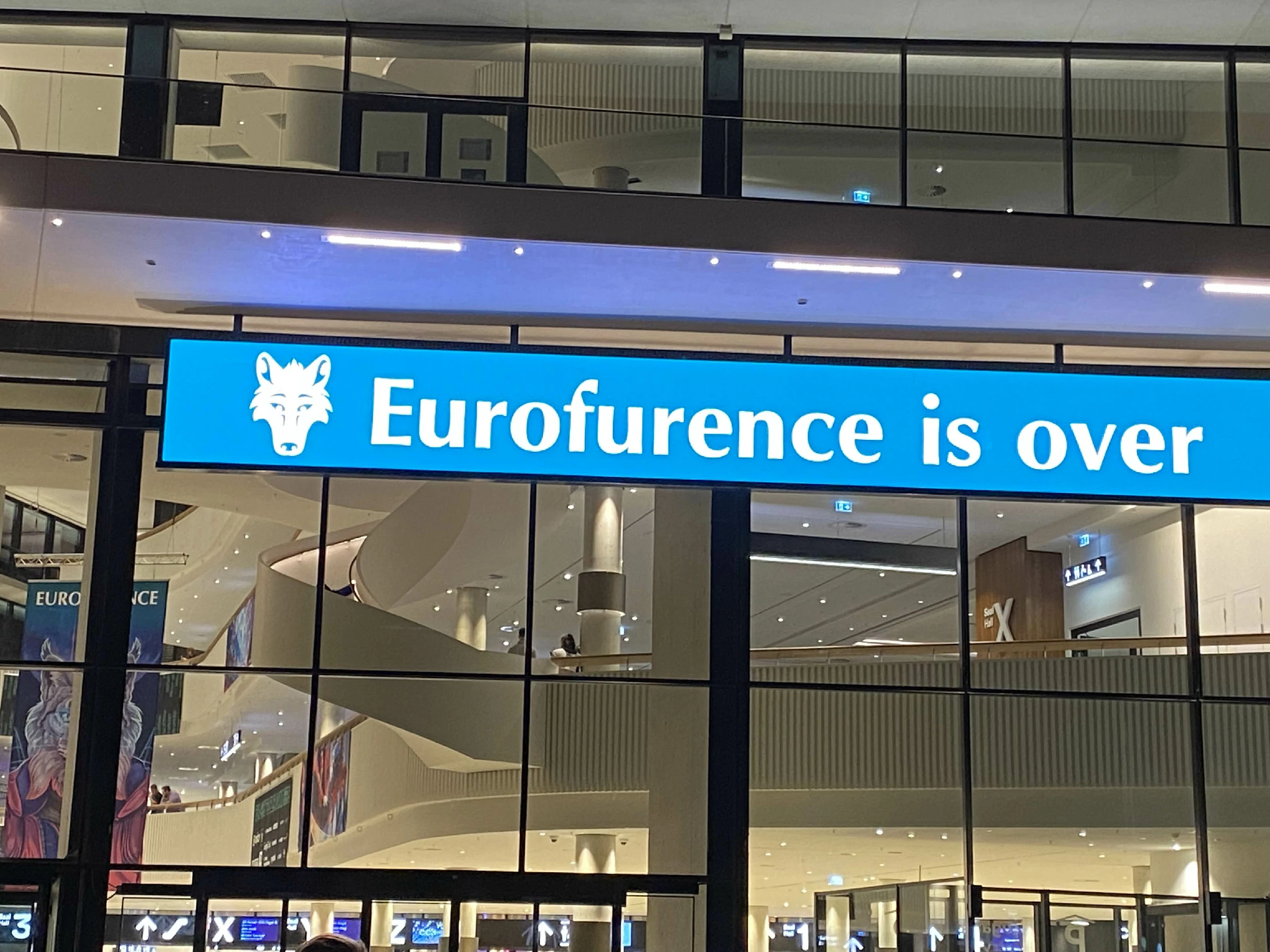 eurofurence is over 1
