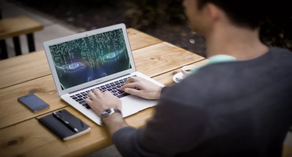 ai on computer laptop