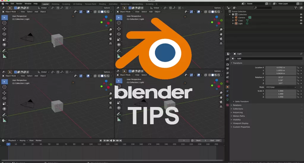 blender tips