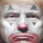 trump clown taco