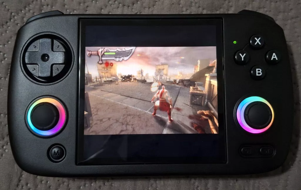 ANBERNIC RG CubeXX god of war psp