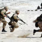 military soldiers exercise training