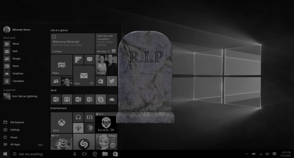 Windows 10 is dead: 50 reason to move to Linux