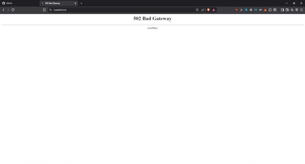 cloudflare down again