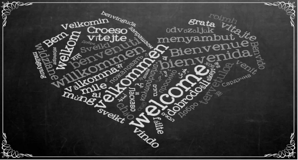 many different languages