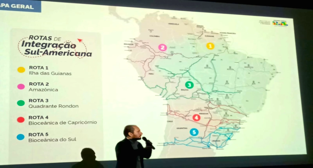 rotas South American Integration Routes Brazil